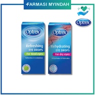 Optrex Rehydrating Eye Drops for Tired Eyes/ Dry Eyes 10ml