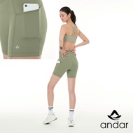 [ANDAR]Air Cooling Pocket 3.5 Shorts Leggings Women Clothes korea style Work out clothes Andar Yoga 