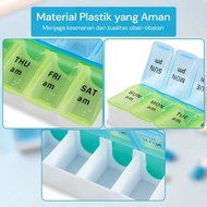 ASSSTREFirstDay 7 Day and Night Medicine Tablet Capsule Storage Box - FD7