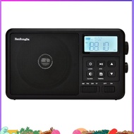 -206 Radio Internet Radio TF/USB Music Player withLCD Display  Retro Radio Battery Recording Speaker
