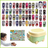 Pull Back Car Toys Pull-Back Vehicle Set Educational Pull-Back Vehicle Toys Set with Play Mat for To