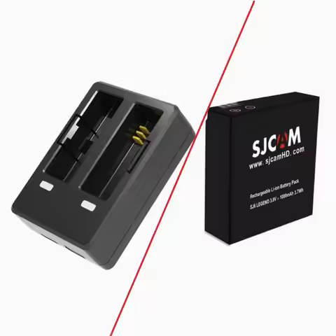 SJCAM Accessories Original SJ6 Pro Batteries Rechargable Battery/Dual Charger Battery Case For SJCAM