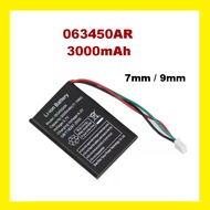 063450AR Replacement Battery HB6A3 3.7V 3000mAh for Huawei F360 F202 F316 F317 / 7mm 9mm