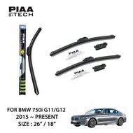 PIAA Si-Tech Silicone Wiper For BMW 750i G11/G12 (26" / 19")