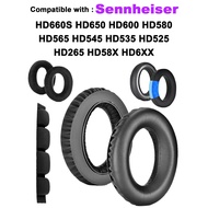 Suitable for Sennheiser HD660S HD650 HD600 HD580 HD565 HD545 HD535 HD525 HD265 HD58X HD6XX replaceab