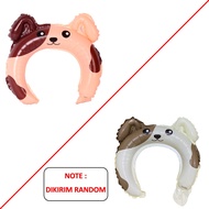 PTT Balon Bando Karakter Hewan Balon Foil Kartun Animal Headband Balon Ulang Tahun Bando Anak Anak M
