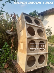 Box Speaker 6 Inch Line Array Double