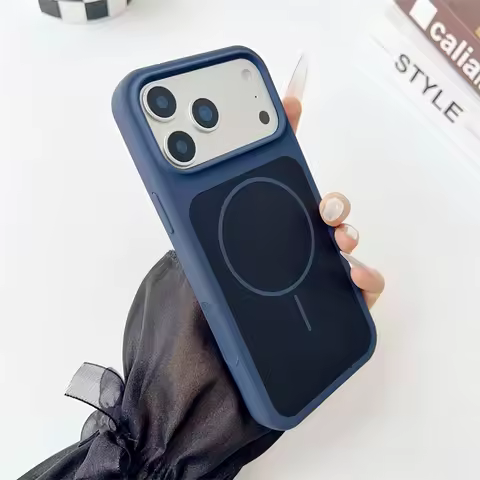 Liquid Silicone Macsafe Magnetic Case for IPhone 17 16 Pro Max 17Pro 16Pro IPhone17 ProMax i17 Magsa
