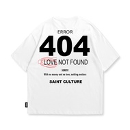 Saint Culture / 404 Error Airtech T-Shirt Oversized Tshirt 210GSM Heavyweight Boxy Oversize T-Shirt 