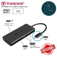 Transcend TS-HUB5C 6-in-1 60W USB Type-C Hub USB 3.1 Gen 2