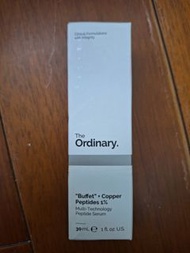THE ORDINARY Buffet + Copper Peptides 1% Multi Technology Peptide Serum 30ml 藍銅胜肽精華