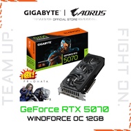 GIGABYTE GeForce RTX­­™ 5070 WINDFORCE OC  - 12G NVIDIA GAMING GRAPHICS CARD