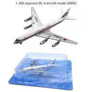 1: 400 ESE DC-8 mô hình máy bay ja8001 hợp kim thành phẩm Bộ sưu tập mô hình