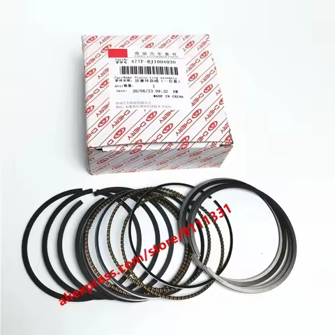 Engine Piston Ring for Chery A5 Fora E5 E3 Bonus 3 Fulwin 2/Celer Arrizo3 X1 indiS Beat S18D 477 Eng