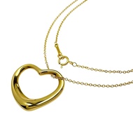 สร้อยคอรูปหัวใจเปิด Peretti จาก TIFFANY&Co./Tiffany ทองคำ 18K น้ำหนัก 6.2 กรัม ความยาว 41 ซม. สำหรับ