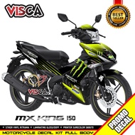 Decal Mx King 150 Full Body Stiker Mx King 150 Full Body Striping Mx King 150 Monster Energy 02