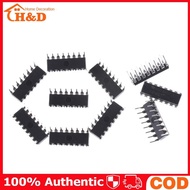 10 Pieces CD4017BE 4017 CD4017 10 Decades Counter Divider