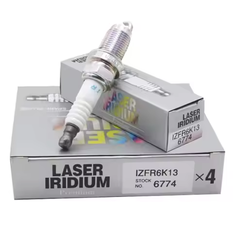 4/6pcs IZFR6K13 6774 Iridium Spark Plug for Honda 2003-2007 Accord L4 2.4L City Civic Jazz Fit CR-V 
