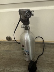 Up 0.6L co2 氣樽連intense 電池閥