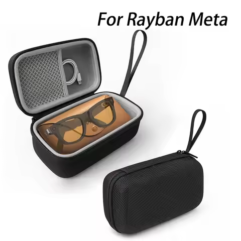 Protective Hard Bag Glasses Case For Ray-Ban Meta Wayfarer/Skyler/Headliner Smart Glasses EVA Hard C