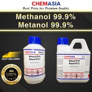 500ml & 1 Liter Methanol / Metanol / Methyl Alcohol 99.9% AR Reagent Laboratory Grade