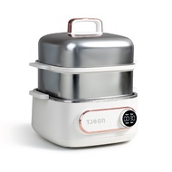 TJean หม้อซึ้ง 8.6L ชั้น 2 อเนกประสงค์ 4 โหมด ,หม้อร้อน/ชั้นนึ่ง 1200w