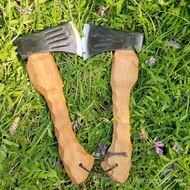 Manufacturer Supply Outdoor Camping Axe Manganese Steel Forged Camping Tent Camping Axe Chopping Axe