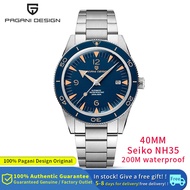 100% official Pagani Design watch 40MM automatic watch Seiko NH35A luxury men watch 200M submariner mechanical watch men watch PD-YS005