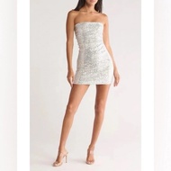 SA ABOUND sequin bustier dress size M