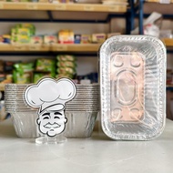 1 Pcs Aluminum Foil Container OX 250 Alufoil cup/ Lasagna Container/