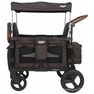 Keenz XC+ Luxury Comfort 4 Passenger Stroller Wagon - Charcoal Black