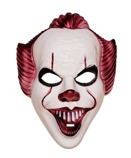 Pennywise Clown Mask / Stephen King’s IT Movie Mask Joker Halloween Scary Mask Fancy Cosplay หน้ากากตัวตลก โจ๊กเกอร์  ตัวตลก  ผี ปีศาจ หน้ากากแฟนซี ฮาโลวีน
