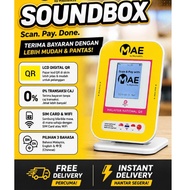 Maybank MAE Soundbox Ewallet speaker QRpay