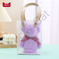 【SG STOCK】🎁🎊Womens Day gift Cute Bear Towel + PVC Gift Bag Kids Goodie Bag Gifts Children Day Teachers Day Gift Wedding Gift Employee gift