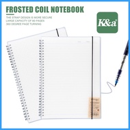 ◈ ☃ K&amp;A Notebook B5 With Garter Styled 3 Options Line Grid Cornell