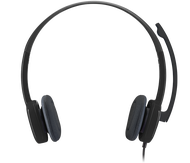 Tai nghe on-ear Logitech H151 (Đen) Chính Hãng