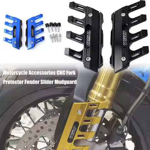 Motorcycle Accessories CNC Fork Protector Fender Slider Mudguard For SUZUKI GSXS 750 950 1000 GT 100