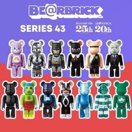 Be@rbrick bearbrick Series43 series 43原盒，全新未開