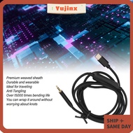 YUJINX 2.5mm to Type C Cable, With Mic Lossless Noiseless 2.5mm to USB C Sound Cord, Flexible 4.9ft 