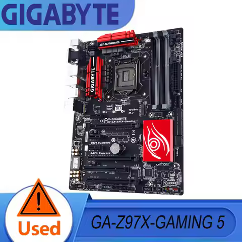 GIGABYTE G1 Gaming GA-Z97X-Gaming 5 LGA 1150 Intel Z97 HDMI USB 3.0 ATX Intel Motherboard