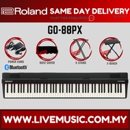 Roland GO-88PX Full Size 88 Keys Digital Piano w/Keyboard Stand, Bench, Cover - ( GO88PX / GO-PIANO 