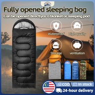Premium Sleeping Bag Camping Hiking Hooded Sleep Bags Warm Blanket Beg Tidur 睡袋
