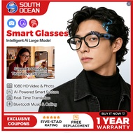 4K HD AI Smart Glasses 800MP Camera Bluetooth Call Voice Assistant Simultaneous Translation Camera G