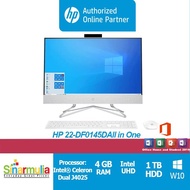 Promo PC HP AIO CELERON J4025 4GB 1TB 21.5" Win10+OHS (HP 22-DF0145D) Elegan