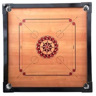 82.5cm SK200 Carrom Board(FREE Striker and Carrom Seed) Black Set Games