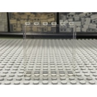 Lego Parts Loose Brick 1 x 6 x 5 Trans-Clear Brick