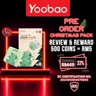 Yoobao Certified 3C Powerbank M4Mini/6024/6024MNQ 10000mAh 10W/PD20W Mini Cute Portable with Dual In