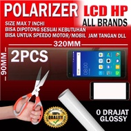 POLARIZER HP NEGATIF / POSITIF DISPLAY PLASTIK LCD HP POLARIZER POLARI