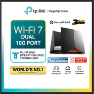 TP-Link Wifi 7 Tri-Band Gaming Router | EasyMesh | MLO | Booster | 10 Gbps | Archer GE800/BE800/BE55