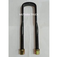 U Bolt / Rear Tronton Bracket HINO LOHAN M27x93x400